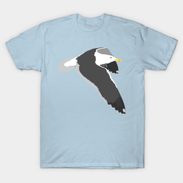 Herring Gull T-Shirt by stargatedalek